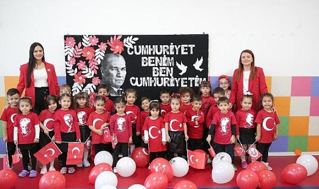 Başkan Mutlu miniklerin bayram coşkusuna ortak oldu