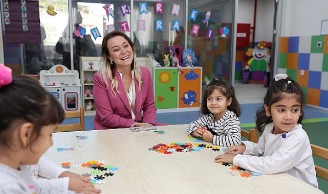 Başkan Mutlu, Oyun Evi’nin minikleriyle bir araya geldi “Okul öncesi eğitim her çocuğun hakkı”
