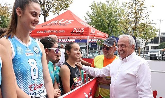 Başkan Şadi Özdemir ‘Eker I Run’ heyecanına ortak oldu