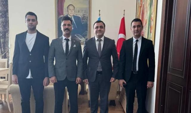 Başkan Şentürk Hoşgül’den büyükelçiliğe ziyaret