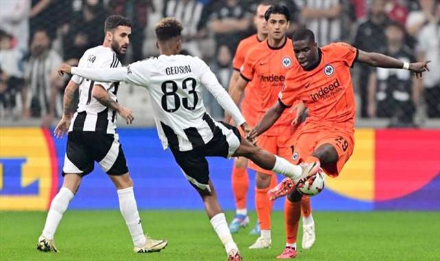 Beşiktaş 1 – 3 Eintracht Frankfurt (Maç Sonucu) Kartal evinde mağlup!