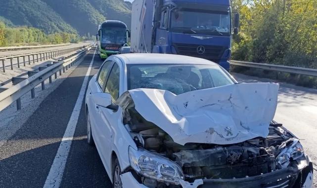 Bilecik Pazaryeri’nde trafik kazası: 1 yaralı