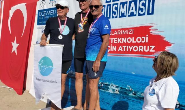 Bostanlıspor yüzmede yine kürsüde