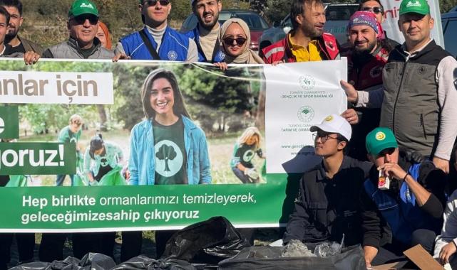 Bursa, Bilecik ve Yalova’da orman temizliği