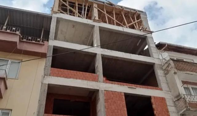 Bursa Elmasbahçeler’de güvenlik önlemi alınmayan inşaat vatandaşları tedirgin ediyor