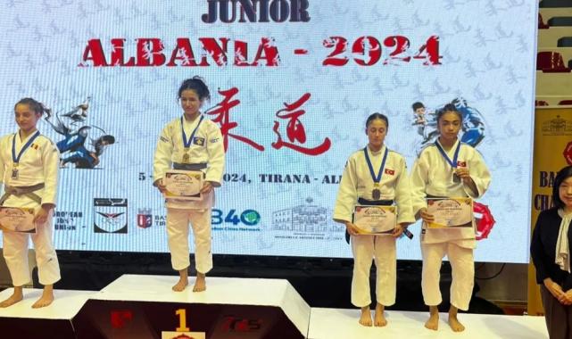 Bursa Gemlikli judocu Balkan üçüncüsü oldu