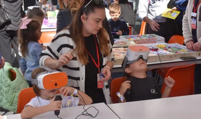 Bursa’da ‘Kültürlü Çocuklar’ gönüllerince eğlendi