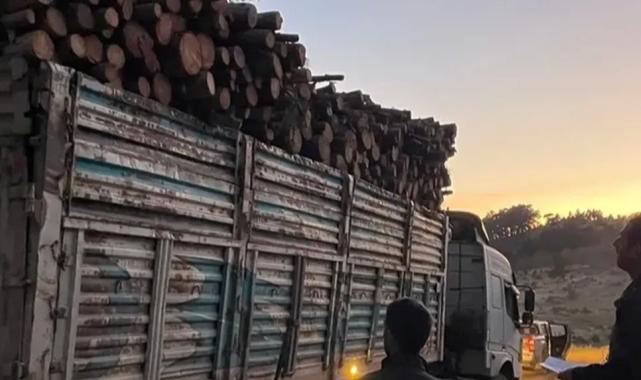 Bursa’da orman ürünleri taşıyan araçlara sıkı denetim!