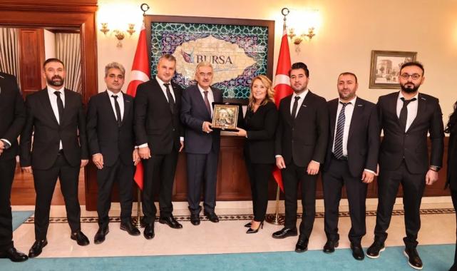 Bursa’da TEKSİDER’den Vali Ayyıldız’a ziyaret