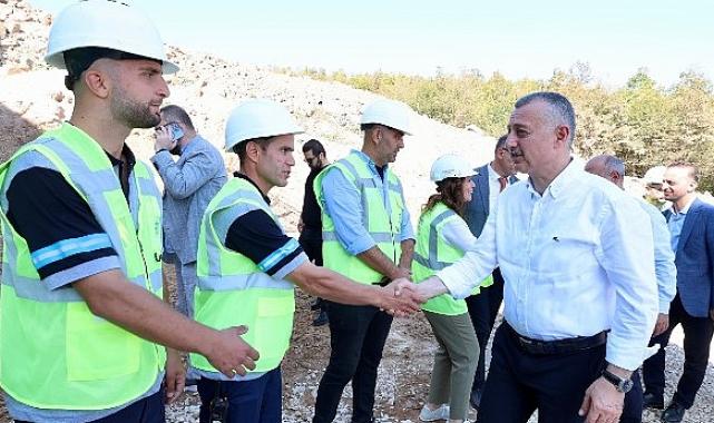 Büyükşehir bunu da yaptı: Avrupa standardında mıcır fabrikası