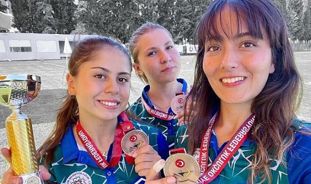 Büyükşehir Okçuları Hazal ve Emircan Türkiye Şampiyonu Oldu