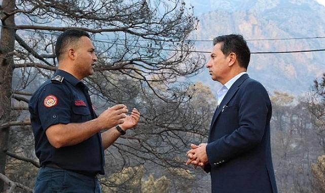 Büyükşehir Yangınlara Tüm Gücüyle Müdahale Etti