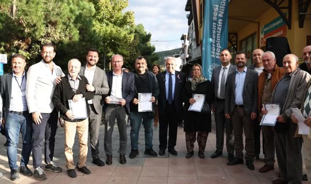 Çalı Mahallesi’nde tapu sevinci