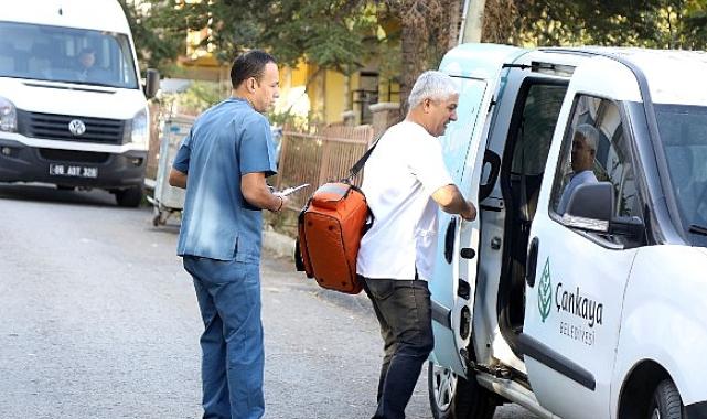 Çankaya Belediyesi Evde Sağlık Hizmetlerini Sürdürüyor