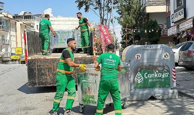 Çankaya Belediyesi “Tertemiz Çankaya” için çalışıyor.