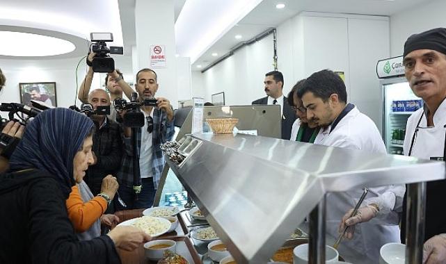 Çankaya’dan bir ilk daha… Çankaya Kent Lokantası açıldı