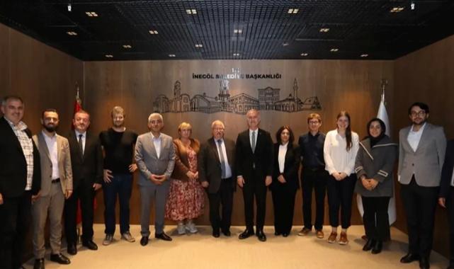 Cenon heyeti, kardeşliği resmiyete dökmek için İnegöl’de