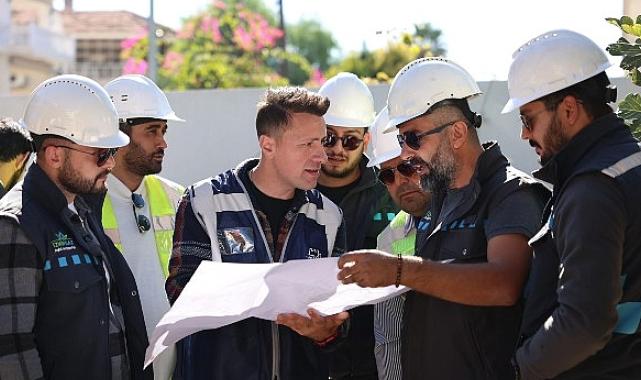 Çeşme’de doğal gaz çalışmalarında ilk kazma vuruldu!
