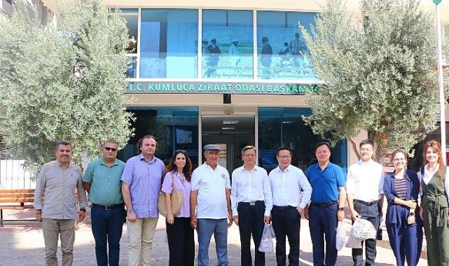 Çinli heyet Çevre Dostu Çiftçi Kart Projesi’ni inceledi
