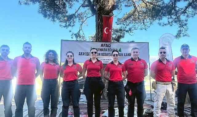 Çorlu 59 AKE, AFAD Eğitim Kampına Katıldı