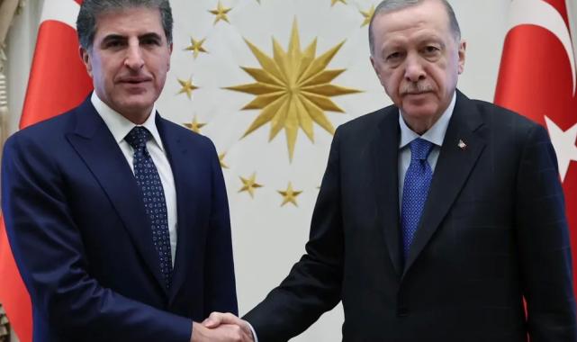 Cumhurbaşkanı Erdoğan Barzani ile görüştü