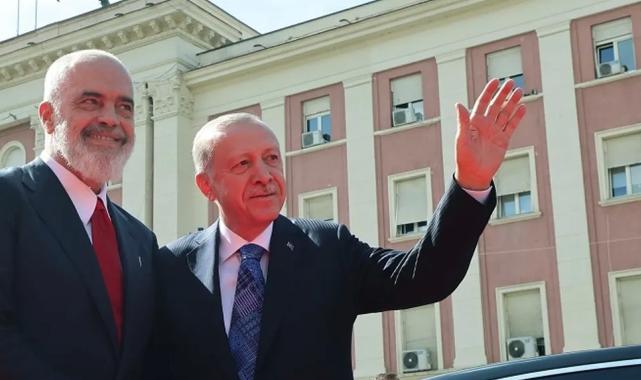 Cumhurbaşkanı Erdoğan, Rama ile buluştu