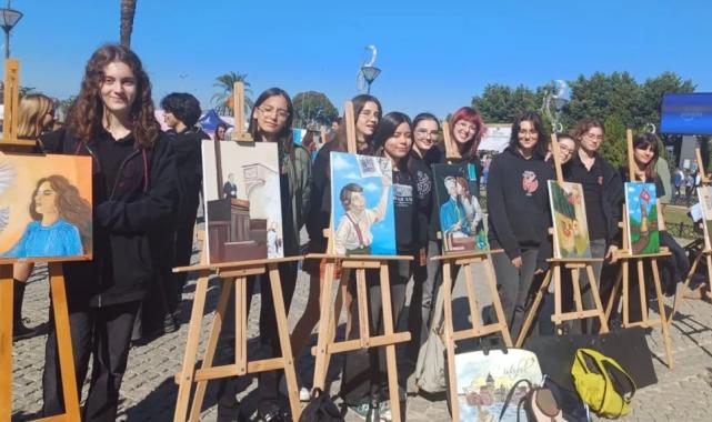 Cumhuriyetin 101. yıl dönümü coşkusunu sanatla buluşturan etkinlik