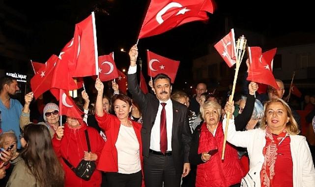 Cumhuriyetin 101. Yılı Dikili ve Çandarlı’da coşkuyla kutlandı