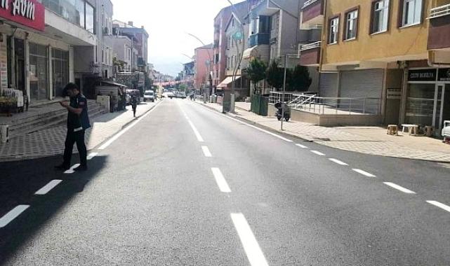 Derince Çavdar Caddesine estetik görünüm