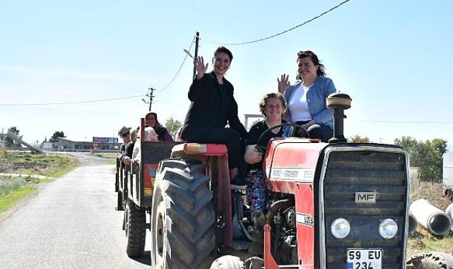 Dünya Kadın Çiftçiler Günü’nde Ahi Evren Mahallesi’nde anlamlı buluşma.