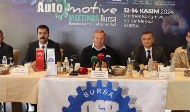 Dünya otomotiv devleri Bursa’da buluşuyor! 40 ülkeden 300 firma…
