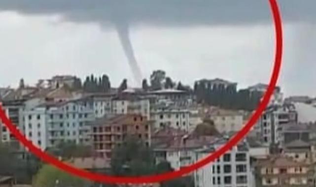 Düzce Akçakoca’da hortum çıktı