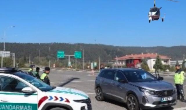 Düzce’de çaykopter destekli denetim