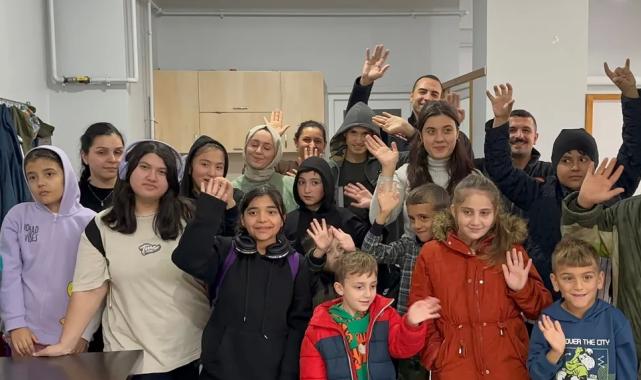 Düzce’de engelli çocuklara itfaiye tatbikatı