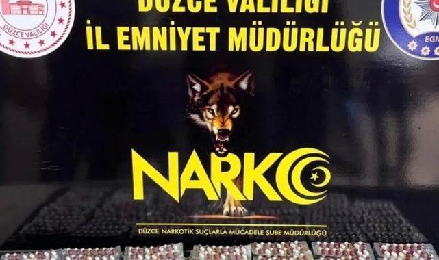 Düzce’de uyuşturucu operasyonu 