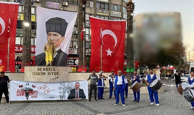 Edremit’te Cumhuriyet coşkusu