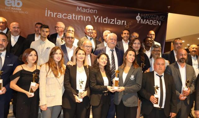 Egeli maden ihracatçıları ödüllerine kavuştu