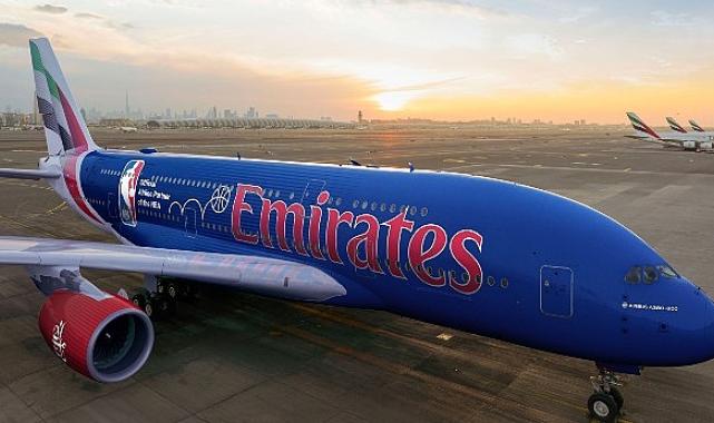 Emirates, NBA Cup’a özel yeni uçak tasarımını tanıttı