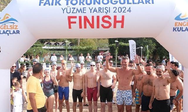 Engelsiz Kulaçlar’ın 6.’sı Fethiye’de Gerçekleşti, Özel Eğitime Gereksinim Duyan Gençler Sadettin Saran ile Yüzdü