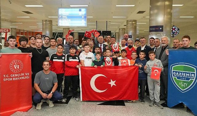 Gaziemirli güreşçi Oktay Kahraman dünya 3.’sü oldu