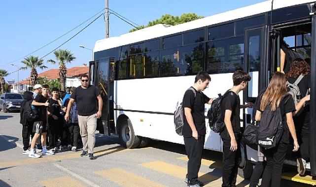 Güzelbahçe Belediyesi’nden Ücretsiz Okul Servisi