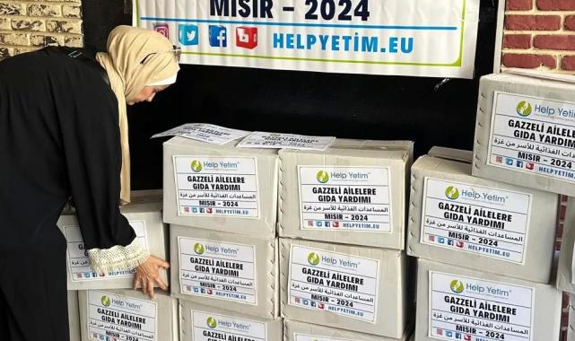 Help Yetim, Mısır’da Gazze’den gelen Filistinlilere yardım eli uzattı