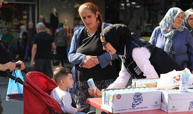 İBB, Dünya Süt Günü’nde 39 İlçede 70.038 Paket Süt Dağıttı