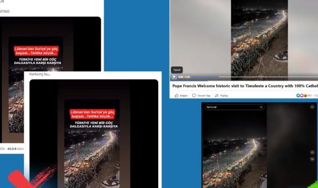 İletişim Başkanlığı: Lübnan’da herhangi bir göç olayı yok!