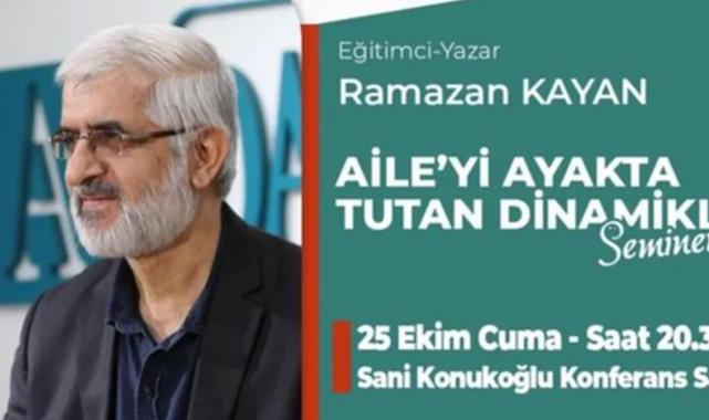 İnegöl’de “Aileyi Ayakta Tutan Dinamikler” semineri düzenlenecek