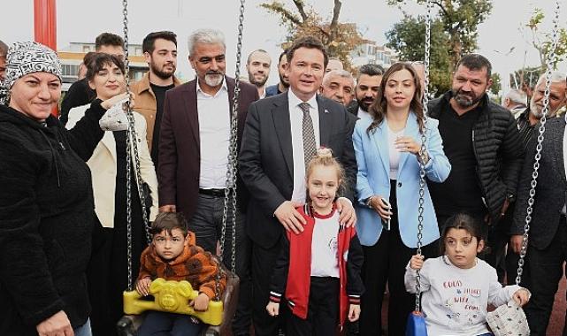 İsmet Paşa Parkı hizmete açıldı