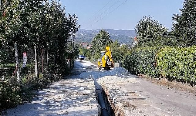 İSU, Maşukiye İçme Suyu Basma Hattı Çalışmalarına Devam Ediyor