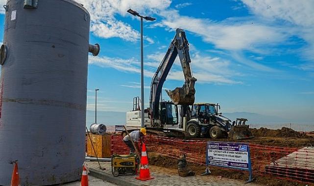 İSU’dan sahil otoparkına kalıcı ve etkili çözüm