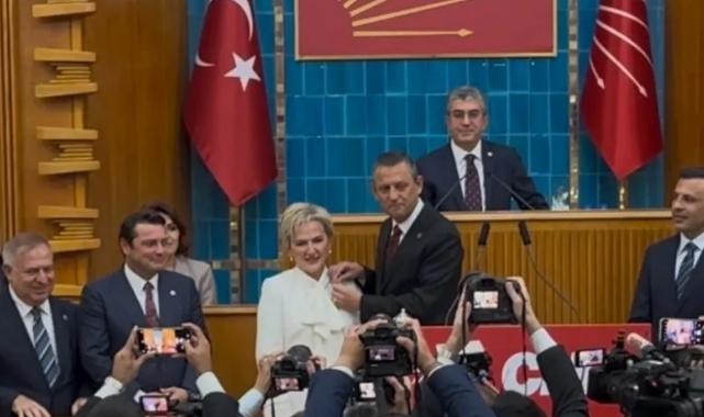 İYİ Parti’den istifa eden Milletvekili Özdemir CHP’ye katıldı