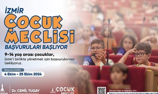 İzmir Çocuk Meclisi başvuruları başlıyor